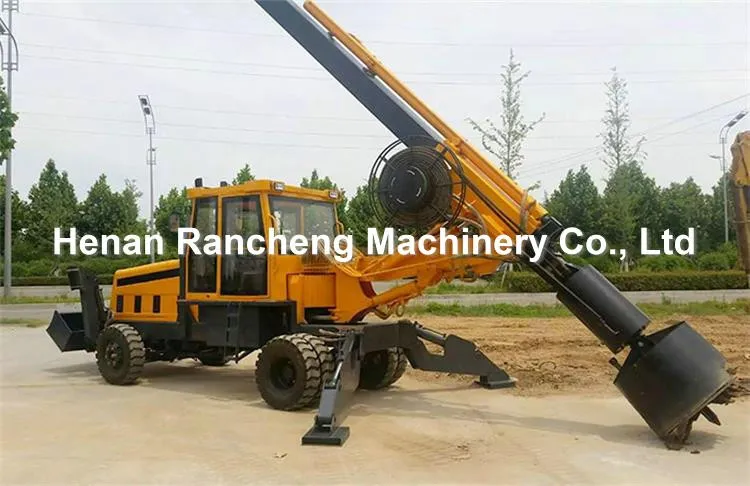 Tractor Mounted Rotary Drilling Rig (2)
